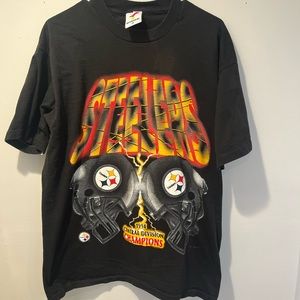 1994 artex single stitch Steelers tee size large